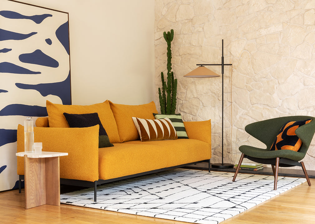 Armstrong Adjustable Floor Lamp Natural
