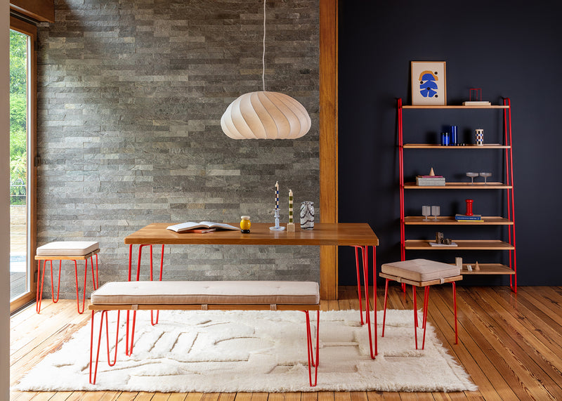 Malmo Silk Fibre Pendant Light White Large