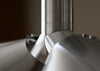 Peel Pendant Light Brushed Steel