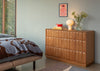 Wilton 6 Drawer Chest Oak