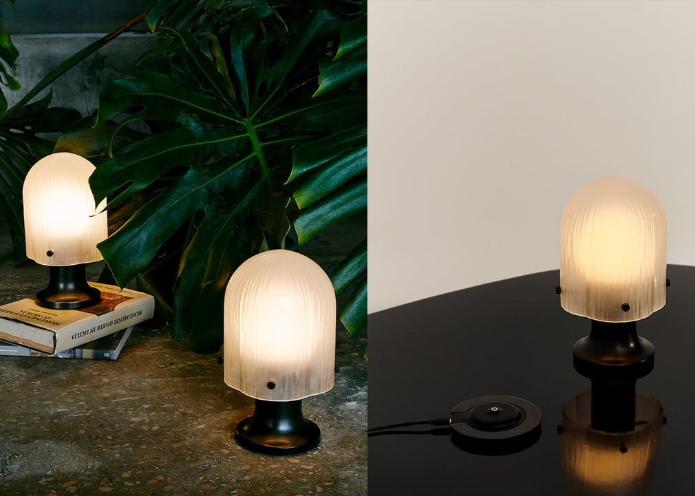 Seine Portable Table Lamp Antique Brass
