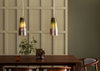 Ryde Glass Pendant Light Bronze/Green