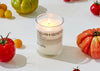 Tomato Scented Glass Candle