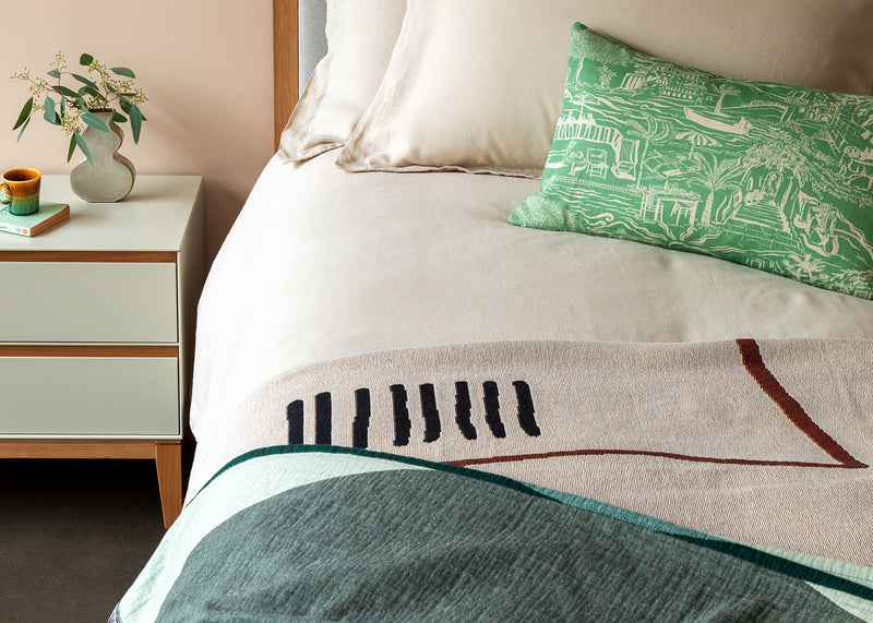 Mirage Blanket Off White