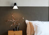 Type 80 Glass Wall Light Matte Black/Opal White