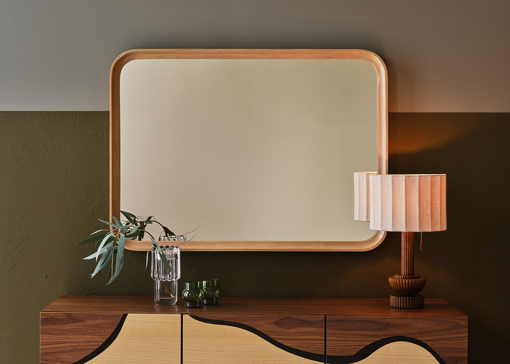 Herrick Table Lamp Walnut Finish