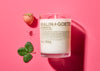Strawberry Scented Glass Candle