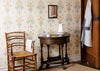 Meadow Sweet Gold/Slate Wallpaper