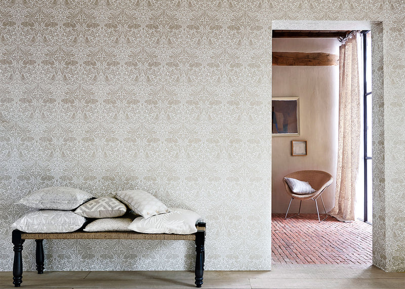 Pure Brer Rabbit Faded Sea Pink Wallpaper