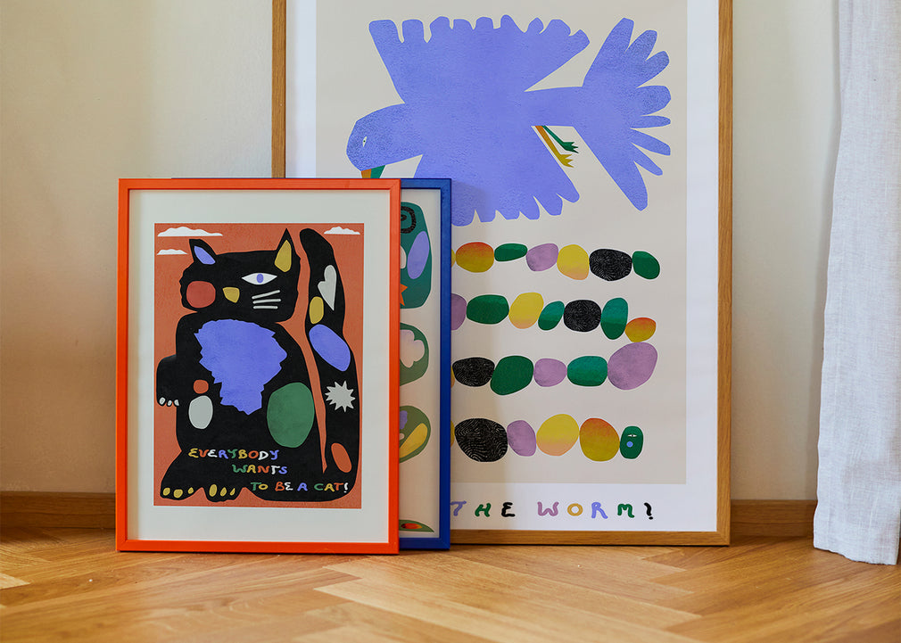 Be a Cat Print 30 x 40cm