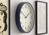 Echo Number Four Wall Clock Midnight Blue