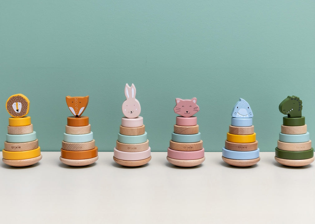 Mrs. Rabbit Wooden stacking toy