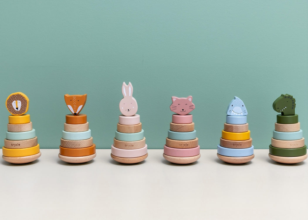 Mrs. Rabbit Wooden stacking toy