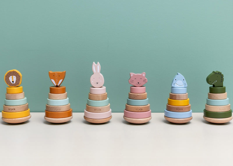 Mrs. Rabbit Wooden stacking toy