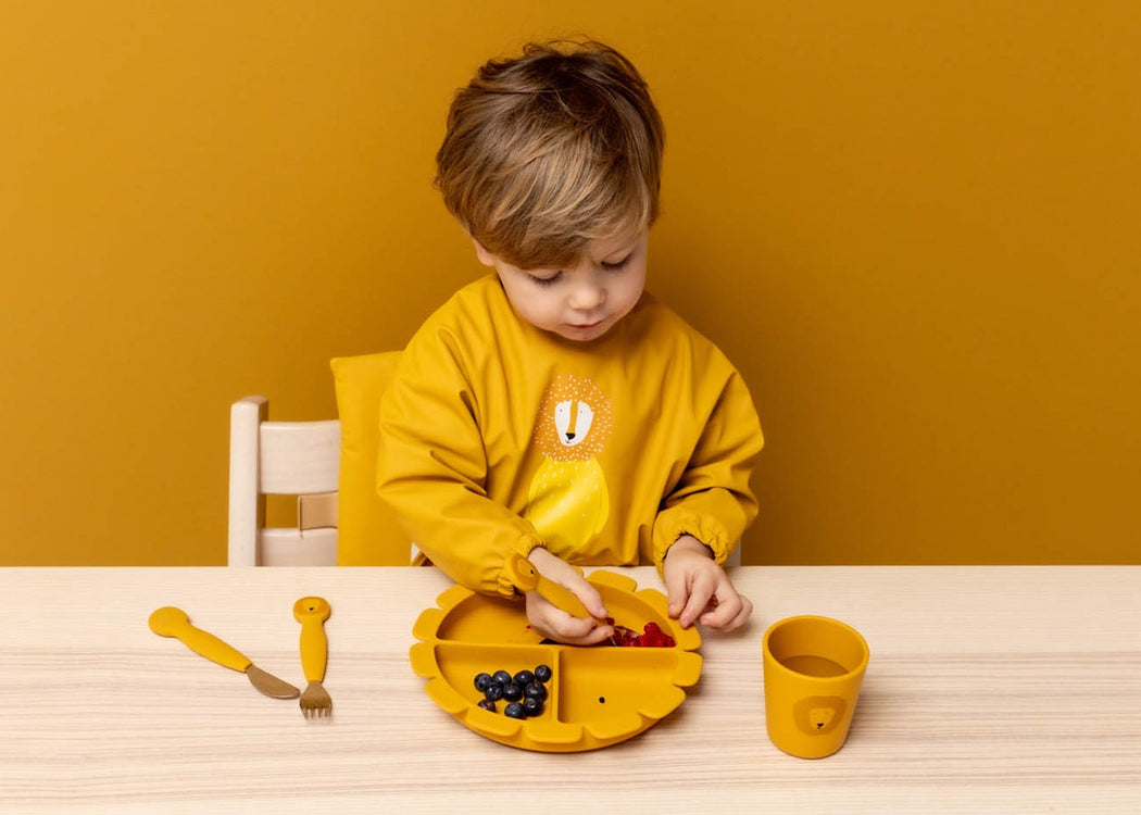 Mr. Lion Silicone cutlery set 3-pack