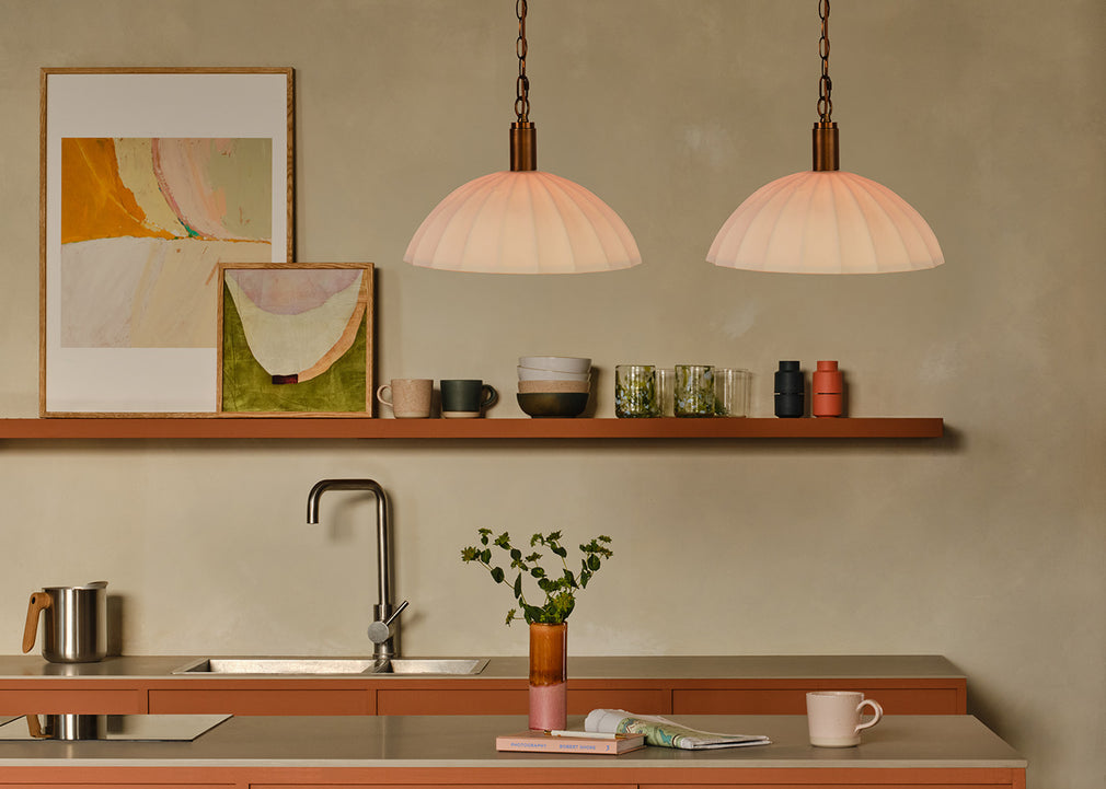 Hollis Porcelain Pendant Light