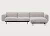 In Situ Right Hand Facing Chaise Sofa Clay 12
