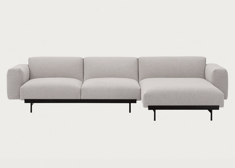 In Situ Right Hand Facing Chaise Sofa Clay 12