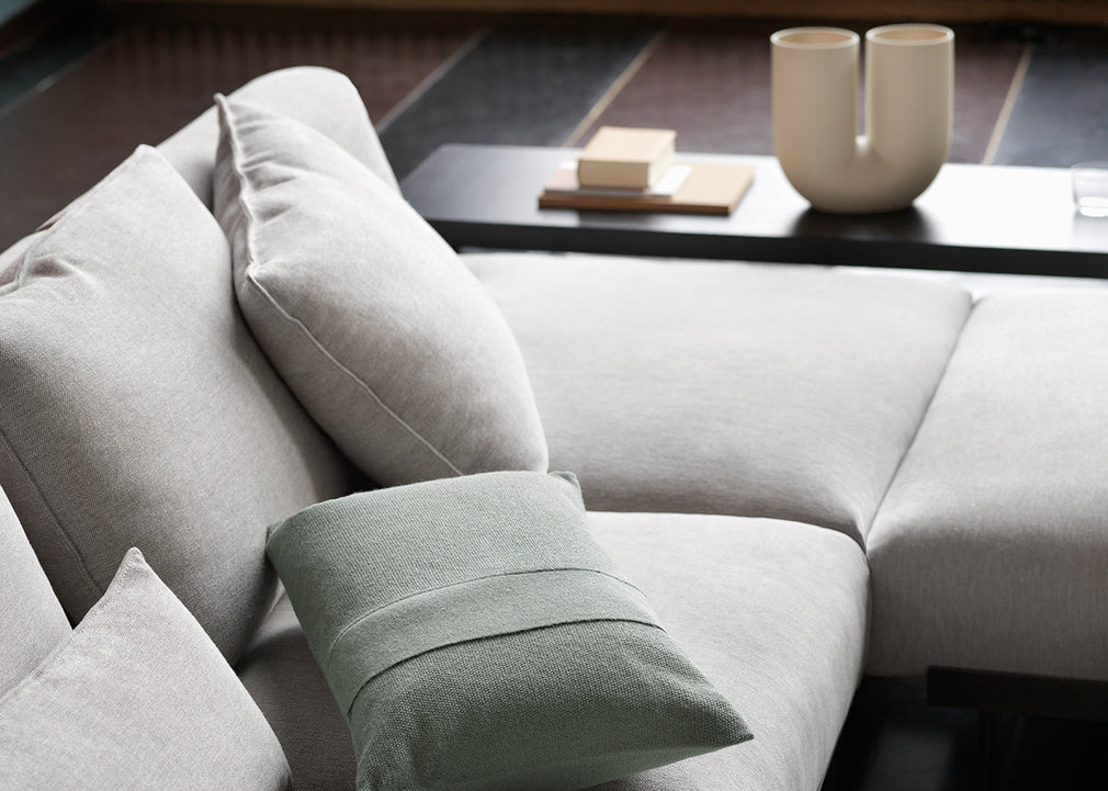 In Situ Right Hand Facing Chaise Sofa Clay 12