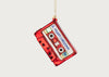 Tape Cassette Shaped Bauble Decoration