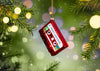 Tape Cassette Shaped Bauble Decoration