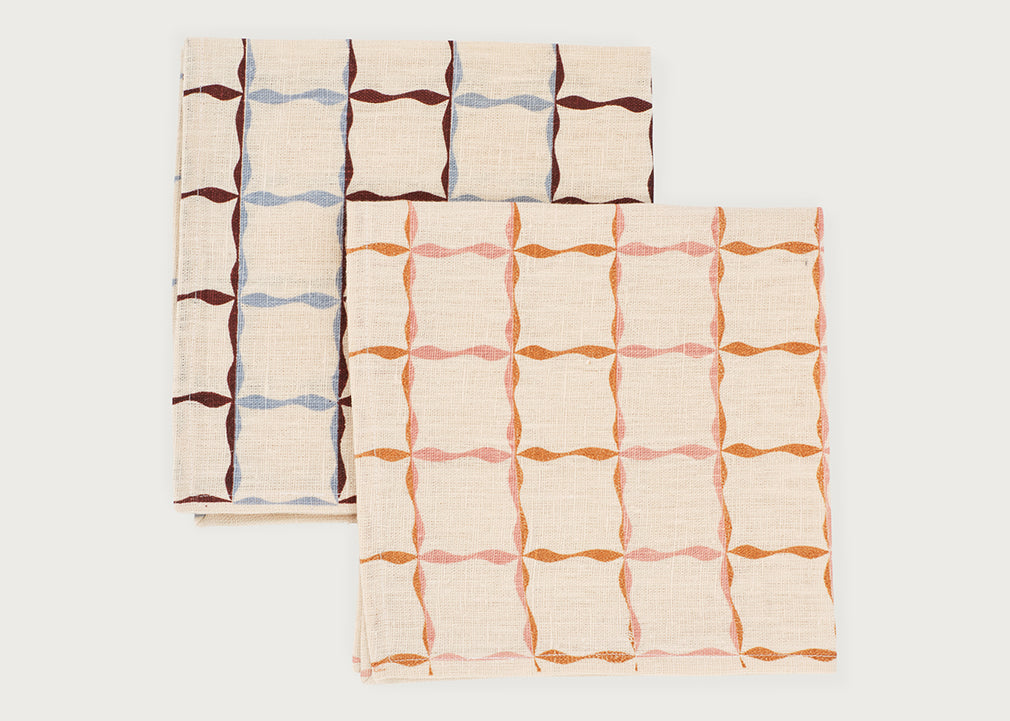 Heal's + Jessie de Salis Ribbon Stripe Napkin