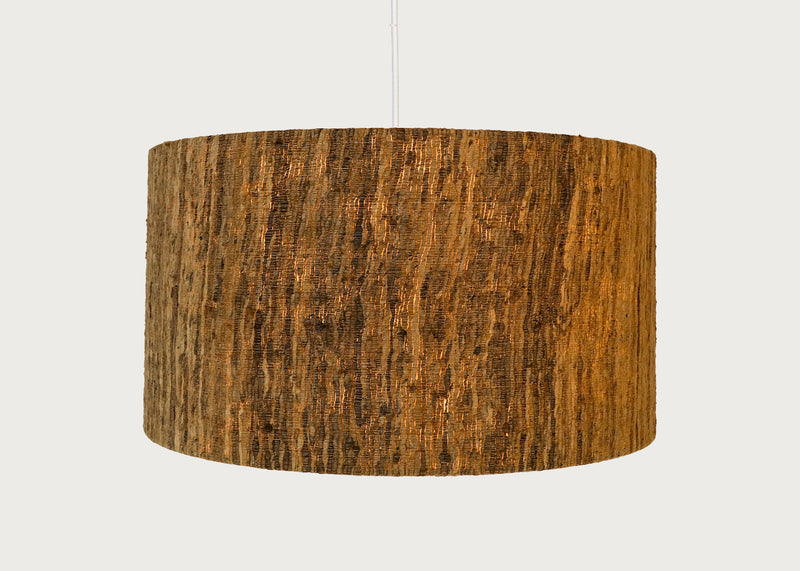 Katiya Slub Silk Lampshade Natural