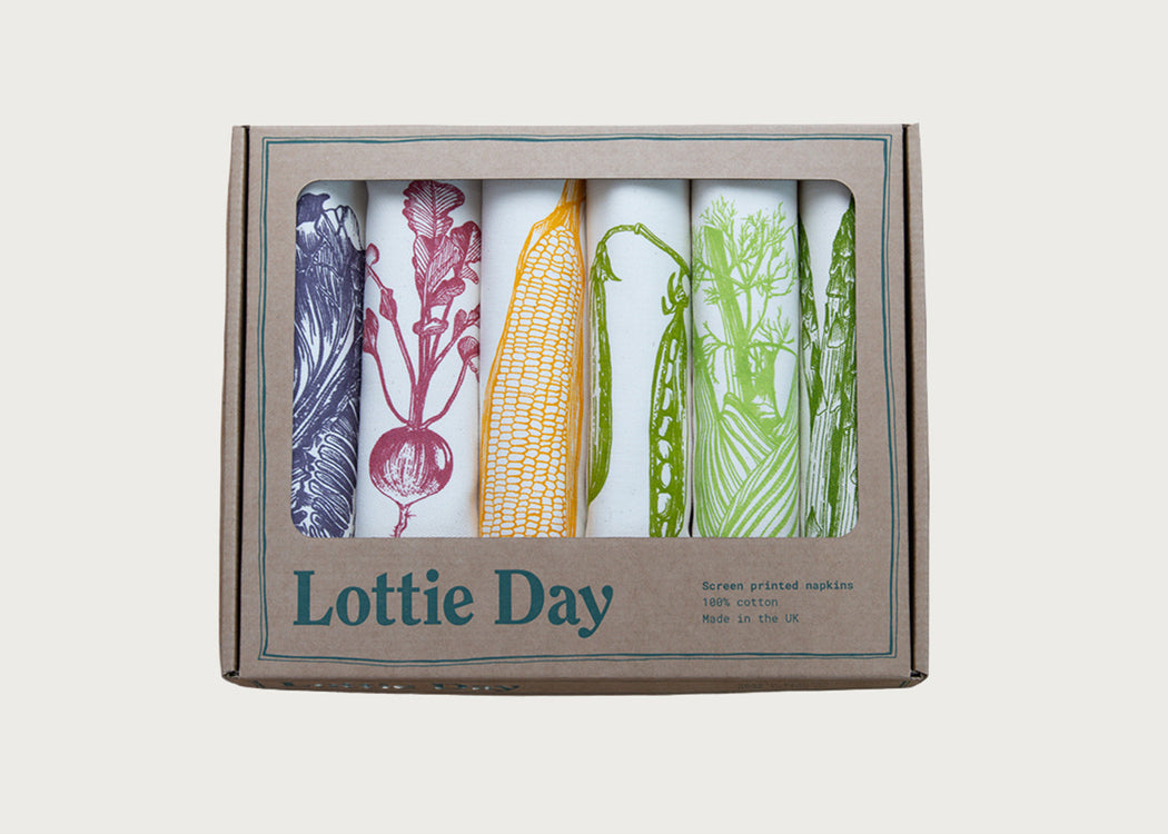 Vegetables Napkin Set of 6