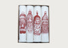 Father Christmas Napkin Set of 4