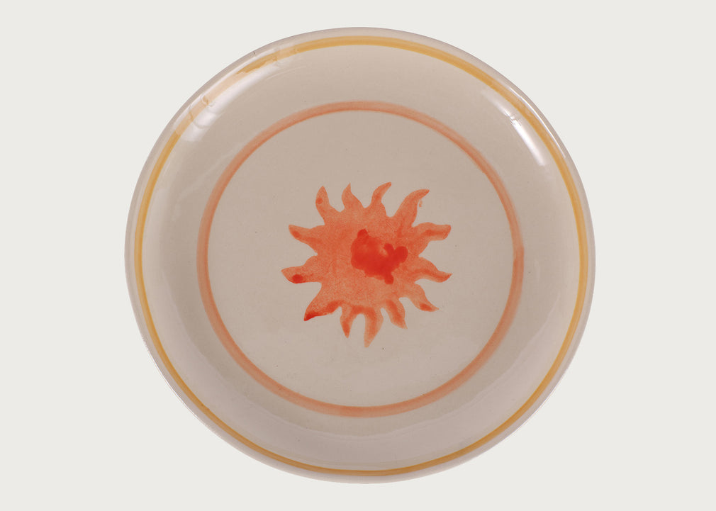 Heal's + L.F.Markey Solstice Plate Orange