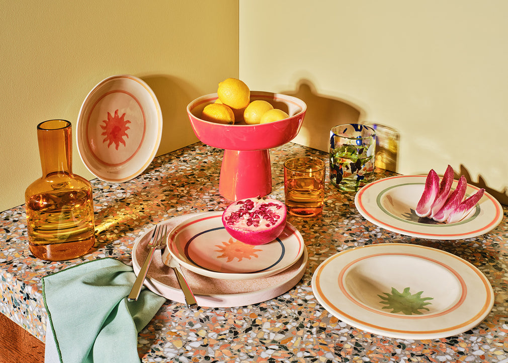 Heal's + L.F.Markey Solstice Plate Orange