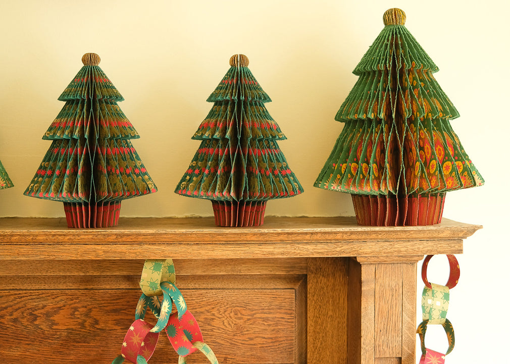 Christmas Tree Honeycomb