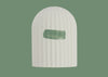 Larkin Fluted Plaster Wall Light Cone