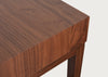 Lars Desk Green & Walnut