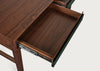 Lars Desk Green & Walnut