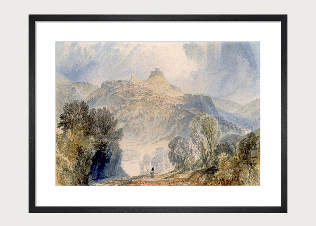 Launceston, Cornwall by J.M.W. Turner Framed Print