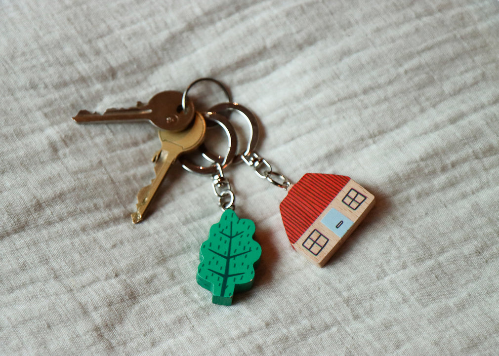 Leaf Key Ring