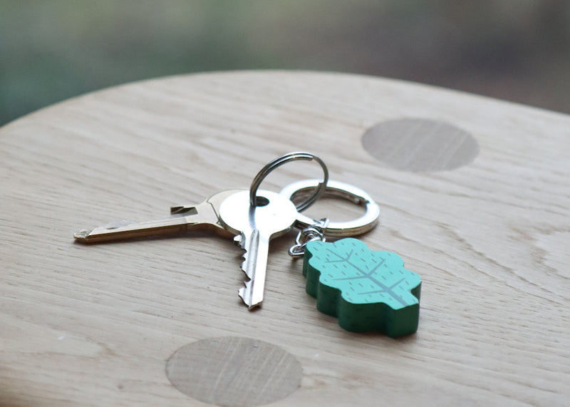 Leaf Key Ring
