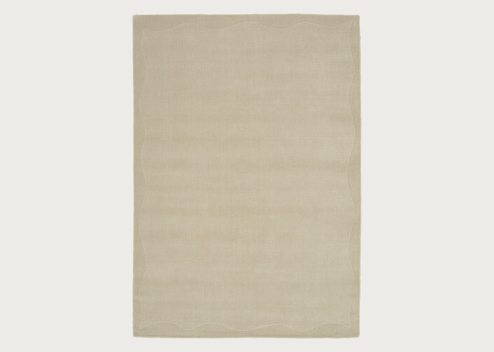Crest Motion Rug Beige