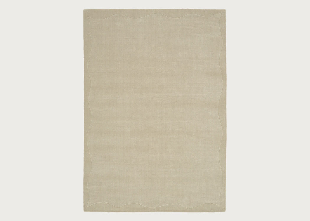 Crest Motion Rug Beige