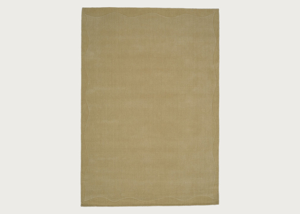 Crest Motion Rug Light Yellow