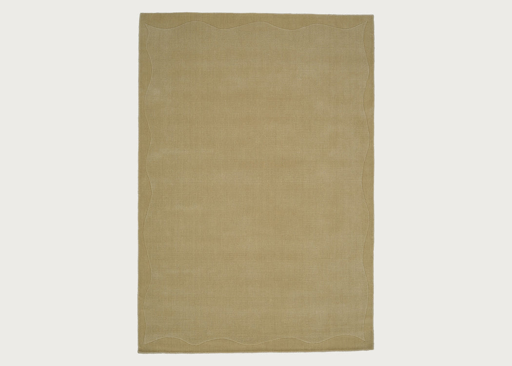 Crest Motion Rug Light Yellow