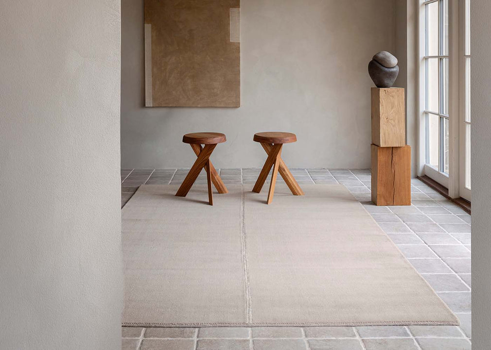 Faded Noren Rug Cream