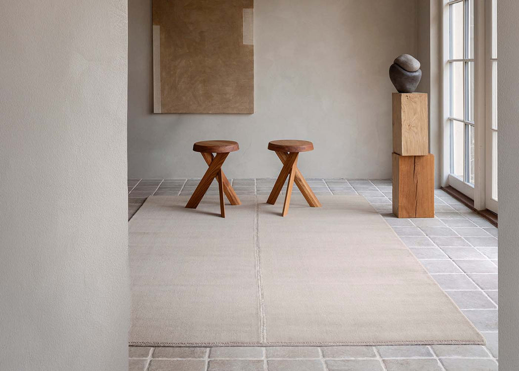 Faded Noren Rug Cream