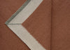 Lume Frame Rug Burnt Amber