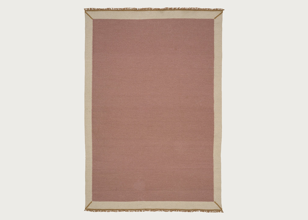 Lume Frame Rug Vintage Rose