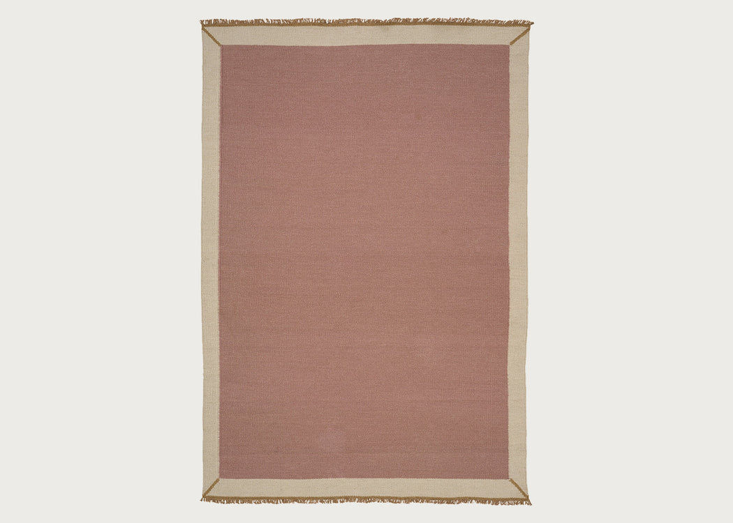 Lume Frame Rug Vintage Rose