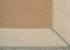 Lume Frame Rug Warm Ochre