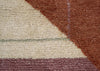 Optical Echo Hand Knotted Rug Ruby