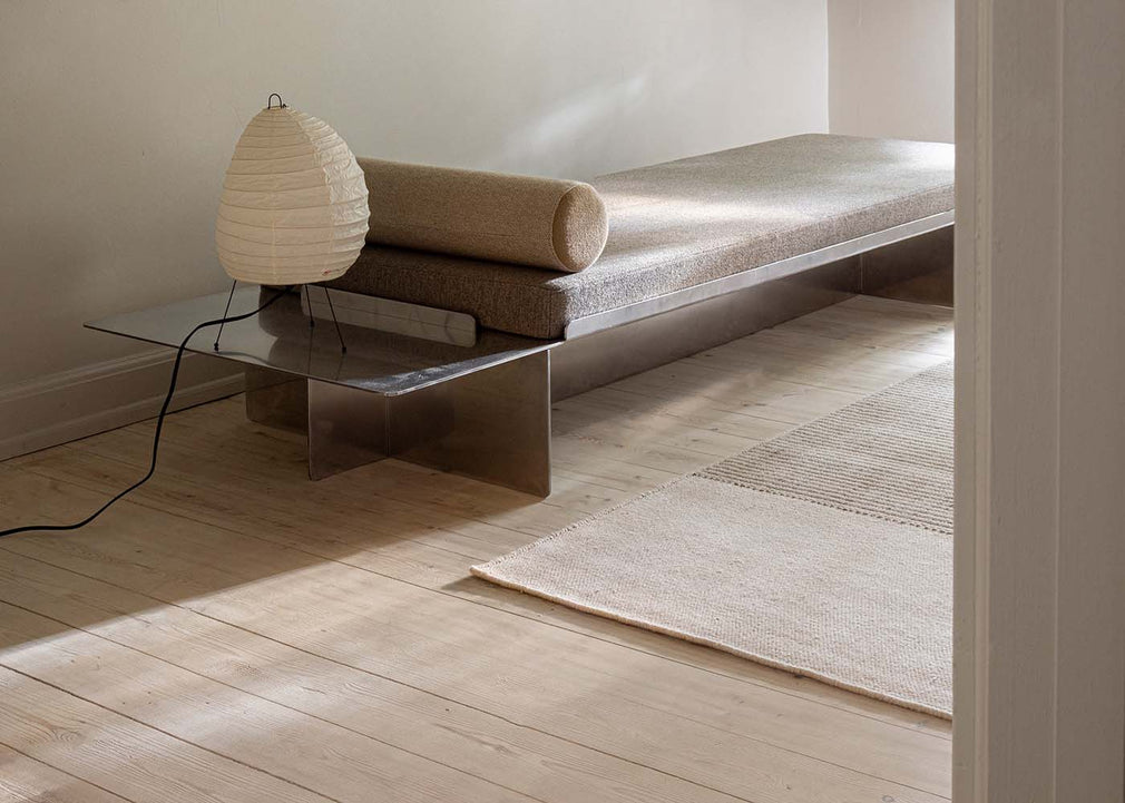 Poetic Grid Rug Beige